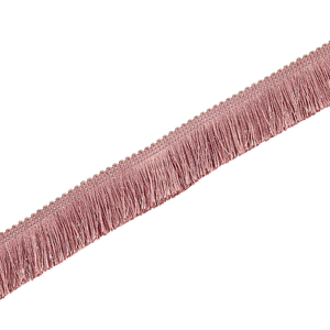 Frange deluxe 30 mm - Vieux rose