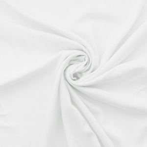 Tissu popeline de viscose - Blanc