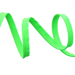 Passepoil tout textile 10 mm - Vert fluo