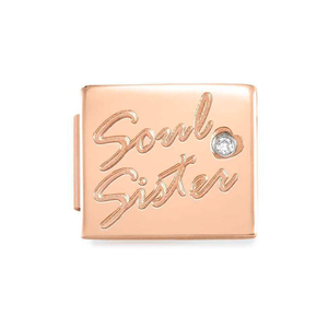 GLAM Rose Gold Soul Sister Charm