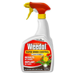 Weedol Rapid Weed Killer 1L | Fast-Acting, Glyphosate-Free Weed Control