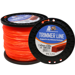 Pro Nylon Brushcutter Trimmer Whipper Snipper Line Square 2.40mm x 239m(appr.3LB)
