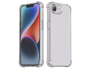 Gel Case with Bumper Edges for iPhone 16e - Clear