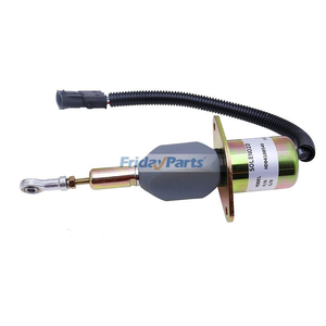 12V Shut Down Solenoid 3923680 for Cummins Engine 6C8.3 6CT 6CT8.3 6CTA ISC