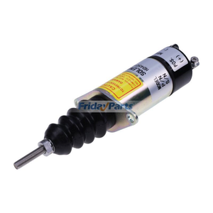 12V 3 Terminals Stop Solenoid 307-2758 for Onan Engine P216G P218G P220G P224G OL16 OL18 OL20 LX720 LX770 LX790 LX990