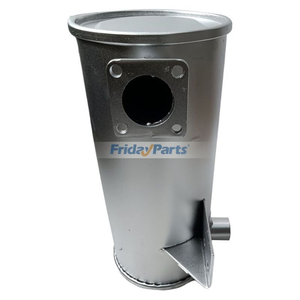 Muffler Silencer YM129240-13530 for Komatsu Engine 3D84E Excavator PC30MR-2 PC30MR-3 PC30MR-5 PC35MR-2 PC35MR-3 PC35MR-5