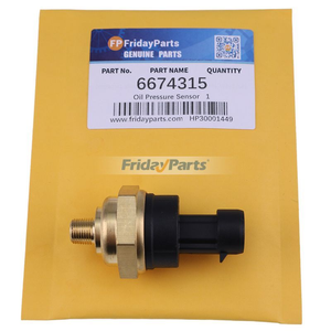 Oil Pressure Sensor 6674315 for Deutz Engine BF4M1011F Bobcat Loader 751 753 763 773 863 873 883 963 S130 S150 S160 S175 S185 S205 S220 S250 S300 S330