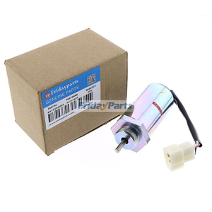 12V Fuel Shutoff Solenoid 8973295680 for Isuzu Engine Hitachi Excavator EX27U EX30U EX35U EX40U EX50U ZX27U ZX30U ZX35U ZX40U ZX50U