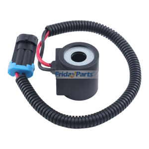 12V Solenoid Valve Coil 6675559 for Bobcat Loader A300 A770 T140 T180 T190 T250 T300 T320 T450 T550 T590 T595 T630 T650 T740 T750 T770 T870