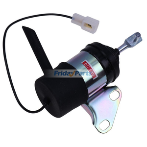 12V Fuel Stop Solenoid 16851-60014 for Kubota Utility Vehicle RTV900G RTV900R RTV900T RTV900T6 RTV900T9 RTV900W RTV900W9