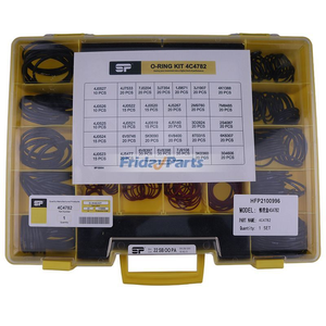 580 Pcs Seal O-Ring Kit 4C-4782 for CAT Caterpillar SAE STOR ORFS 61 62 Nitrile 90