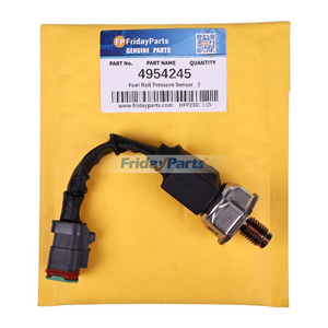 Fuel Rail Pressure Sensor 4954245 for Cummins Engine B3.3 ISC ISC8.3 ISL ISL9 ISL9.5 QSL9 QSZ13 QSX11.9 L9