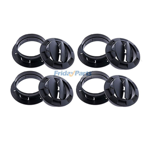 4 Pcs Cab Heater Vent Cover Louver 6674231 For Bobcat T110 T140 T180 T190 T200 T250 T300 T320 S100 S130 S150 S160 S175 S185 751 753 763 320 322 323 +