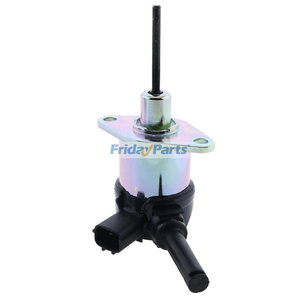 12V Fuel Stop Solenoid 4134270 for Kubota Engine V2003 V2203 V2403 V2203-M-E3B V2403-M-T-E3B Jacobsen Rotary Mower R-311 AR-522 R-311T