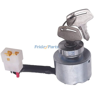 Ignition Switch 66101-55200 for Kubota ZD18 ZD21 ZD25F ZD28 G2160 G2460G TG1860 G1700 G1800 G1900 G2000