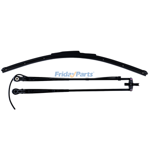 Wiper Arm Blade Kit 47778552 47405956 for CASE Compact Track & Skid Steer Loader TR320 TV380 SR175 SR240 SV185