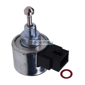 Fuel Shut-Off Solenoid AM134099 for John Deere Tractor 107H 125 135 145 L111 L118 L120 L2048 2548 Zero Turn Mower Z245 Z425