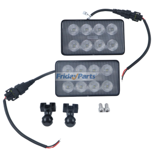 2 Pieces LED Headlight RE154906 RE154900 RE154898 for John Deere Tractor 7210 7410 7610 7710 7810 8110 8210 8310 8410 8200 8300 8400 8100 9200 9400