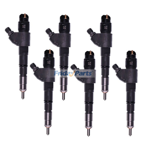 6 Pieces Fuel Injector 0445120066 04290986 04299311 for Deutz Engine TCD2013L04 TCD2013L06