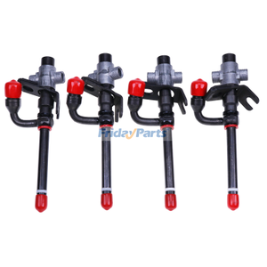 4 Pieces Pencil Fuel Injector RE507766 RE531436 SE501103 38416 for John Deere 4045 6068 6081 Engine 3215 3220 6715 6020 6120 6220 6320 6420 6520 6620 6120L