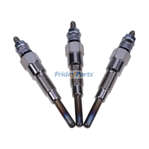 3Pcs Glow Plug 16851-65510 for Kubota Engine D640 D722 D782 D902 D905 D1005 D1105 D1305 D1505 Z402 Z482 Z602