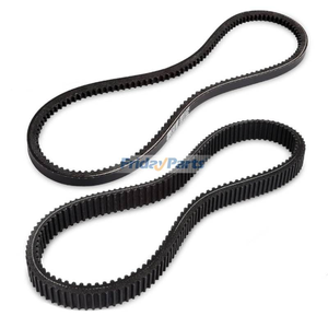 Drive & Starter Belt 606136 606138 for Kawasaki Engine 13 HP EZGO Golf Cart RXV TXT Workhorse