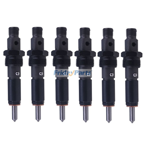 6 PCS Fuel Injector 3897596 3967597 0432131753 for Cummins Engine 6BTA 6B5.9 6BTA5.9 6BT ISB6.7 QSB3.9 QSB5.9