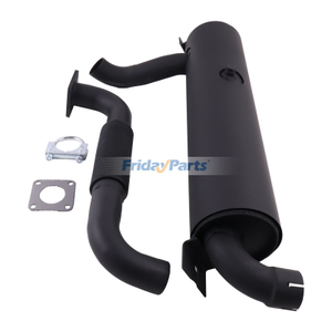 Muffler & Exhaust Pipe Kit 7130724 7130725 7101708 6727753 for Bobcat Loader S160 S185 S205 T180 T190