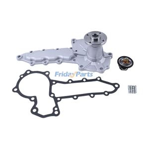 Water Pump 15221-73030 With Gasket 15766-53430 & Thermostat 15321-73010 for Kubota Engine V1502 V1902 V2203B V1202 V2203E