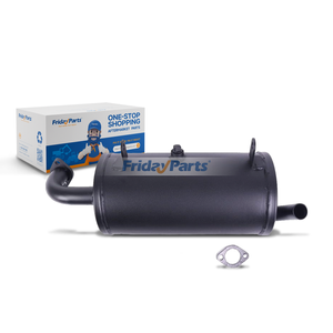 Muffler 18091-0235 18091-0487 11061-0132 for ‎Kawasaki UTV Mule 600 610 SX 2012-2021