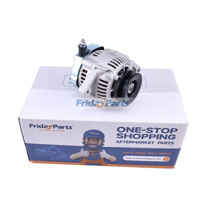 12V 55A Alternator 129052-77220 for Yanmar Engine 4TNE98 3TNV86CT 3TNV88C 4TNV86CT 4TNV88C Hyundai Skid Steer Loader HSL810
