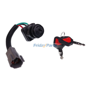 Starter Switch with Keys 32771-31822 for Kubota Backhoe Loader L39 L45 L47 L48 M59 M62