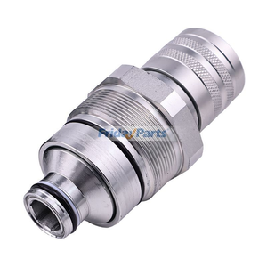 FFH 48mm Female Flat Face Coupler 373-6968 for Caterpillar CAT 226D 232D 236D 239D 242B3 242D 906H2 906K 907K 908K Loader