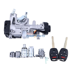 Ignition Lock Cylinder Set 35100-SDA-A71 for Honda Vehicle 2005-2007 Odyssey 2007 Element 2004-2007 Accord