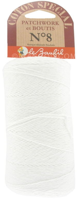 Coton spécial boutis n°8 - Blanc