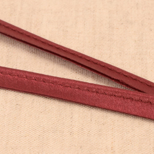 Passepoil satin - Bordeaux
