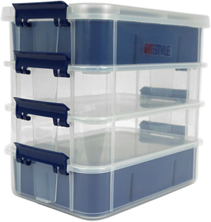 Boite de rangement 4 niveaux empilables Restyle