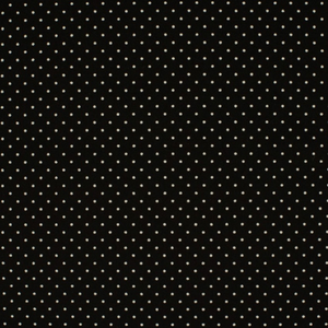 Tissus coton petits pois - Noir et blanc