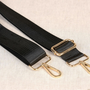 Sangle de sac avec mousquetons - Noir