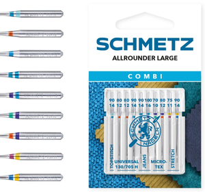 Aiguilles assortiment Combi Allrounder Large Schmetz