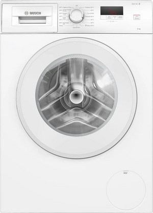 Bosch, WGE03408GB, Series 2 Washing machine, front loader 8 kg 1400 rpm, White