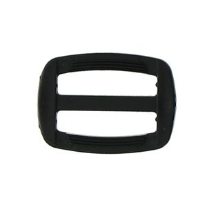 Boucle coulissante plastique noir 25 mm