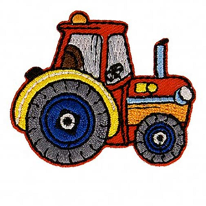 Écusson thermocollant transport - Tracteur