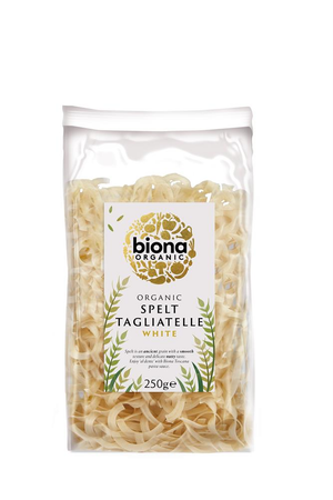 Organic Spelt Tagliatelle - White (Biona) 250g