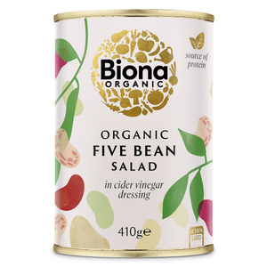 Organic Five Bean Salad (Biona) 410g
