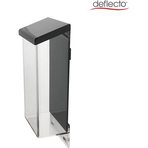 Deflecto DL Outdoor Literature Box Wall Mounted Transparent 790701 12.5 x 7.5 x 28.5 cm