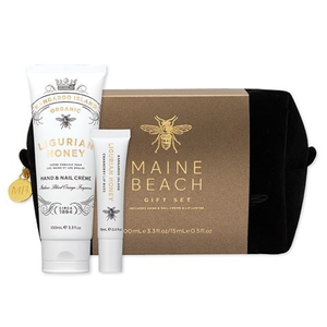 Maine Beach - Ligurian Honey Vanity Bag  & Gift Set 3pce