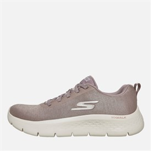 SKECHERS Womens Go Walk Flex Dazzing Smile Trainers Mauve