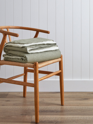 Kinloch Blanket in Olive