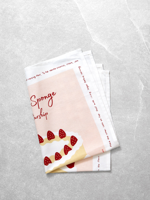 Starship Victoria Sponge Tea Towel